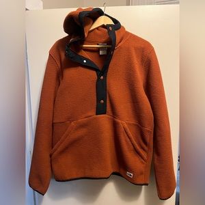 North Face Carbondale 1/4 Snap Hoodie Medium